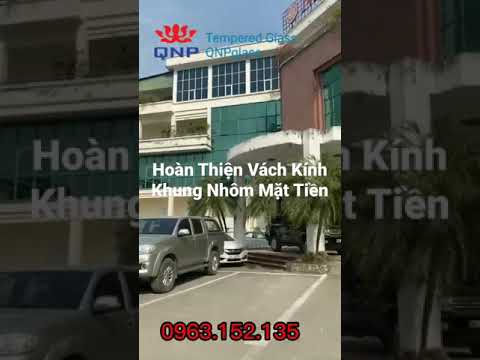 Video Hoàn Thiện Vách Kính Khung Nhôm Mặt Tiền #shorts - youtube