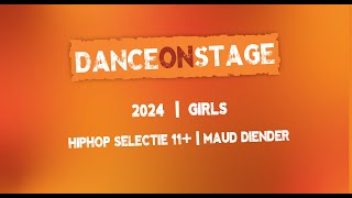 Rkdos Dance On Stage 2024 Hiphop Selectie 11 Girls