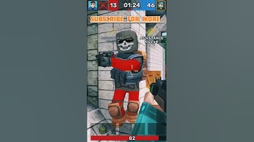 🔥Insane Kills in Kuboom 3D TDM! 🔥 || #kuboom #tdm  #shorts #epicgameplay