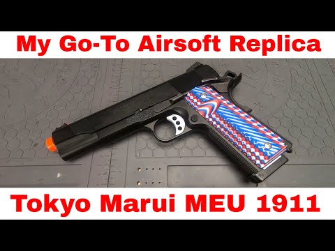MEU Springfield Armory刻印／tokyo marui My personal Tokyo Marui MEU 1911 - YouTube