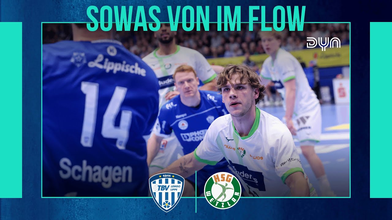 Highlights: TBV Lemgo Lippe - HSG Wetzlar (Saison 2025/26) Dyn Handball | DAIKIN HBL