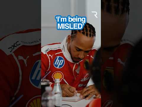 Hamilton feels MISLED 😳