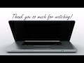 End of video