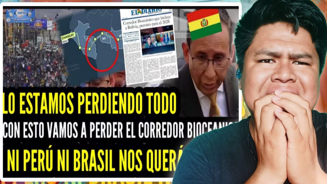 BOLIVIANO REACCIONA A BOLIVIANOS LL0RAN por PERDER el CORREDOR con PERÚ por BLOQUEOS ¡TODOS SE VAN!