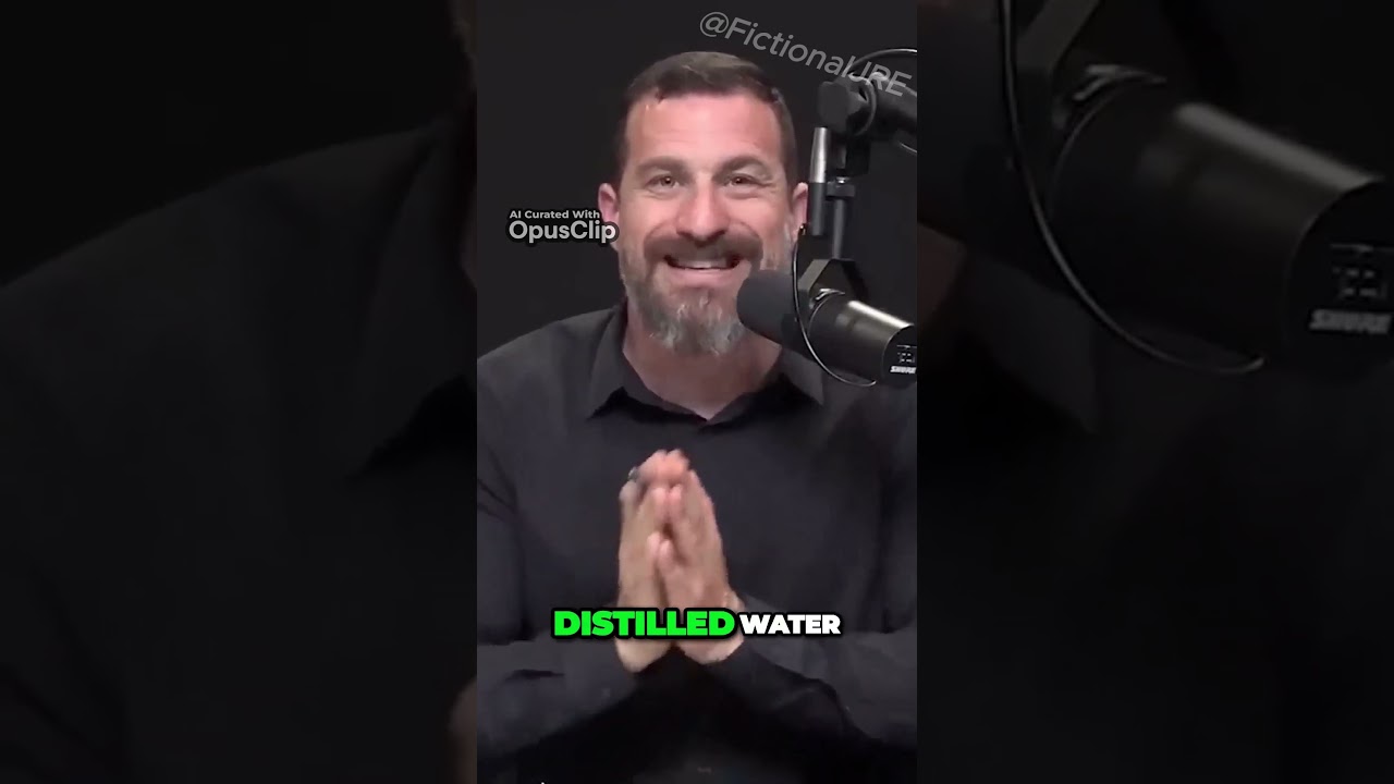 Neuroscientist : Truth about Distilled Water / Andrew Huberman 
