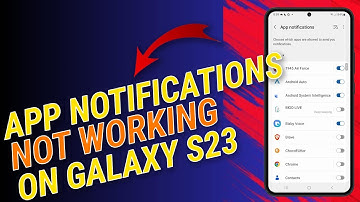 Background App Notifications Not Working on Samsung S23? Here’s The Fix