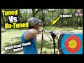 The impact of bow tuning arrow spine experiment