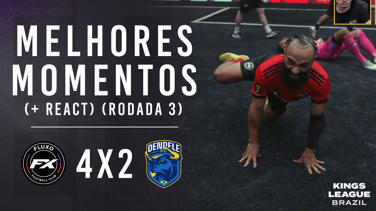 FLUX 4 X 2 DENDELE #FUT7 #FUTEBOL #kingscup