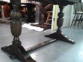 Antique carved dining table,solid oak,extendable,Victorian Antique carved dining table,solid oak,extendable,Victorian