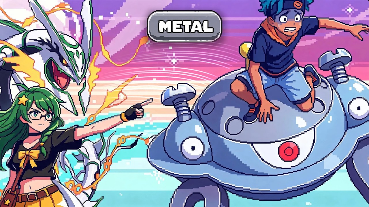 é possível zera o ROGUELIKE de POKEMON só com o tipo metal pokerogue