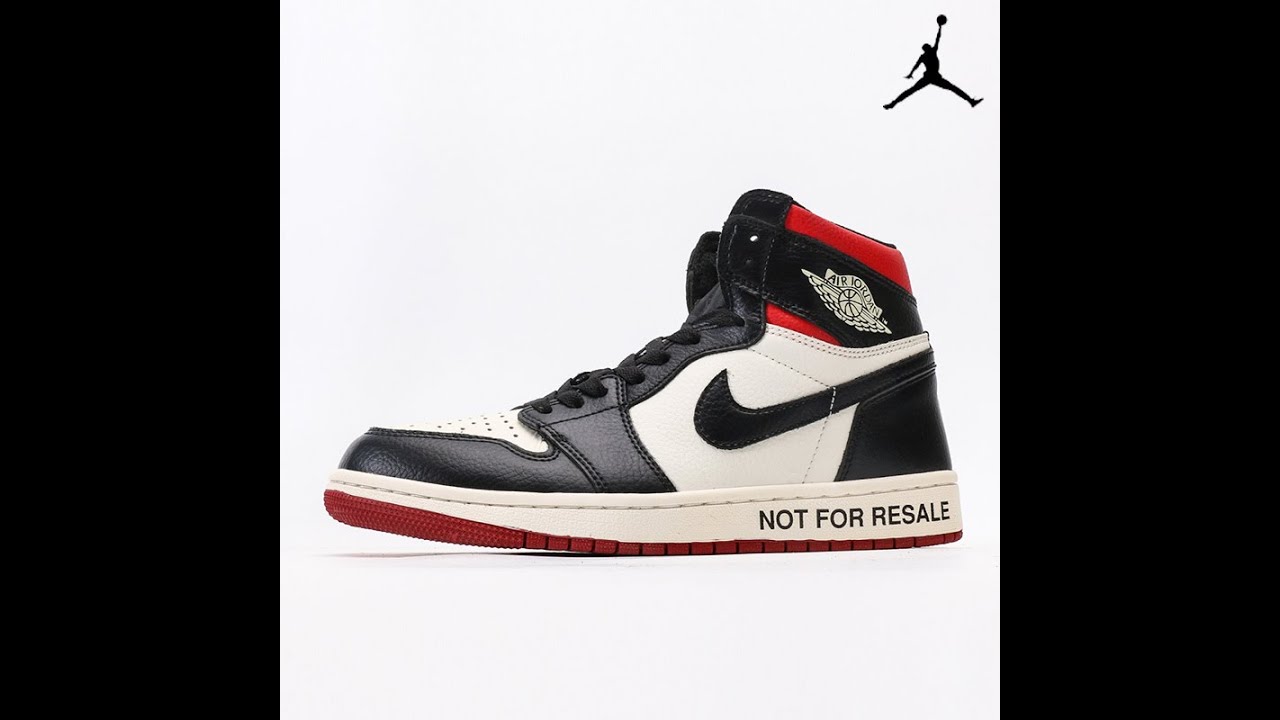 Air Jordan 1 Retro High OG NRG 'Not For Resale' 861428-106