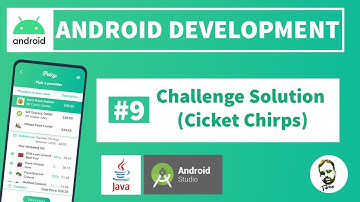 [2021] #9 Solution (Cricket Chirps) | Session 2 | Android Application Development with Rana Waqas