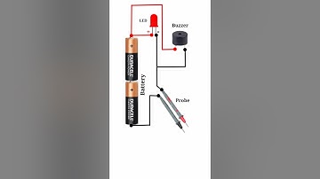 How to make continuity tester #shorts