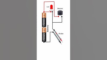 How to make continuity tester #shorts