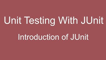JUnit Tutorial 01:- Introduction of JUnit