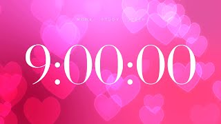 🔴 9-Hour Countdown Timer ⏳ | Relaxing Focus ASMR ⏰ | Study, Work, Sleep Wealth