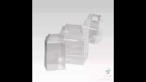 Gable gift box with handle