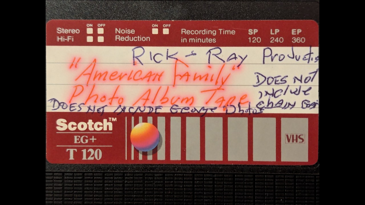 American Family Photo Album Tape