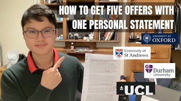 How to Write the PERFECT Personal Statement | UK UCAS Edition
