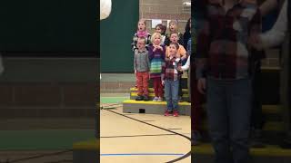 James 1st grade music performance