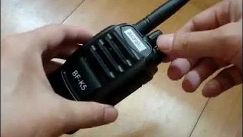 How to listen FM radio on Two Way Radio Walkie Talkie BF-K5