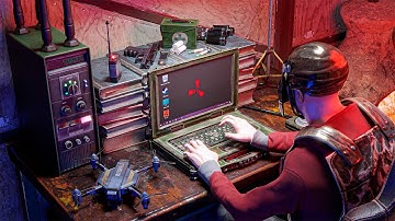 Computer Station Failure - Rust 3D animation