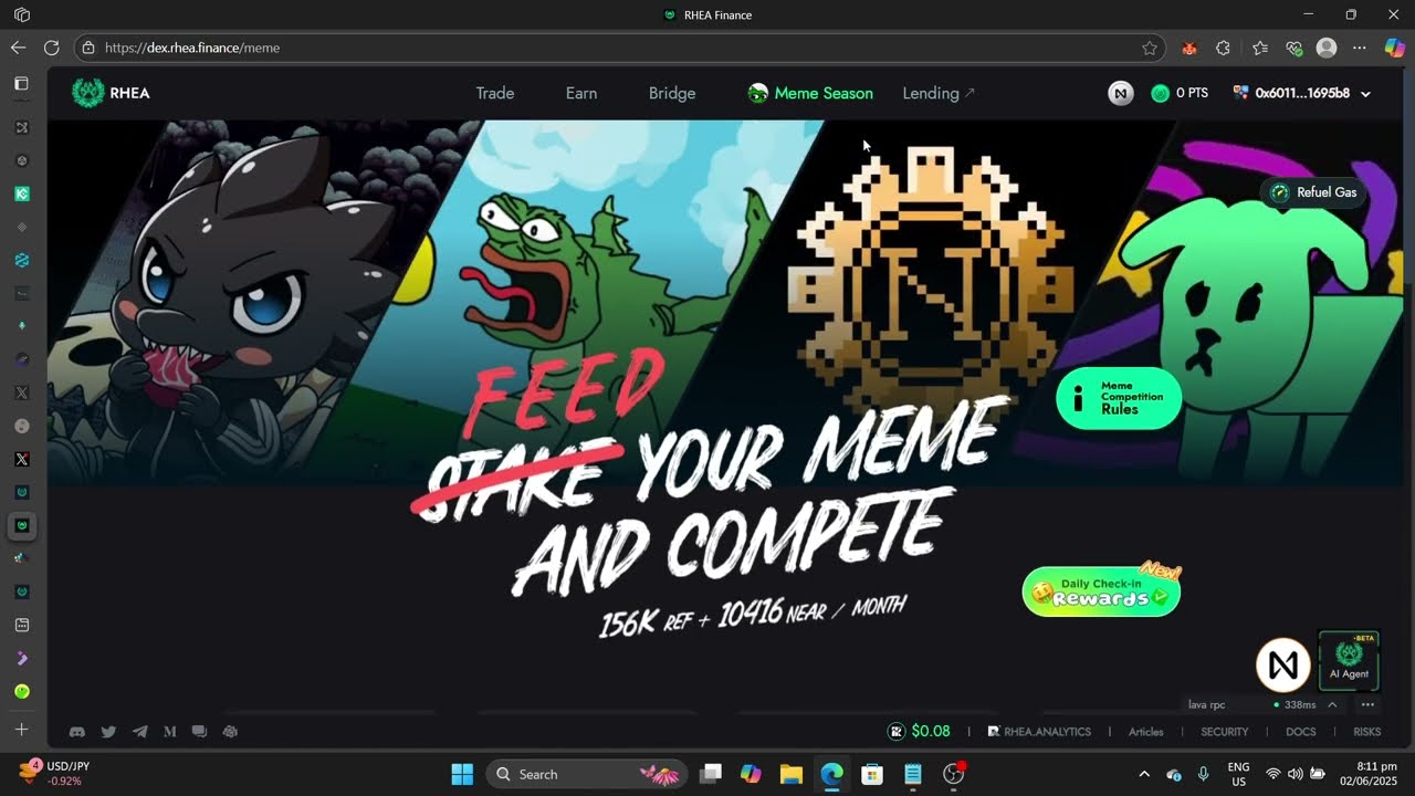 Rhea Finance Could Have Huge Airdrop On Near Protocol!