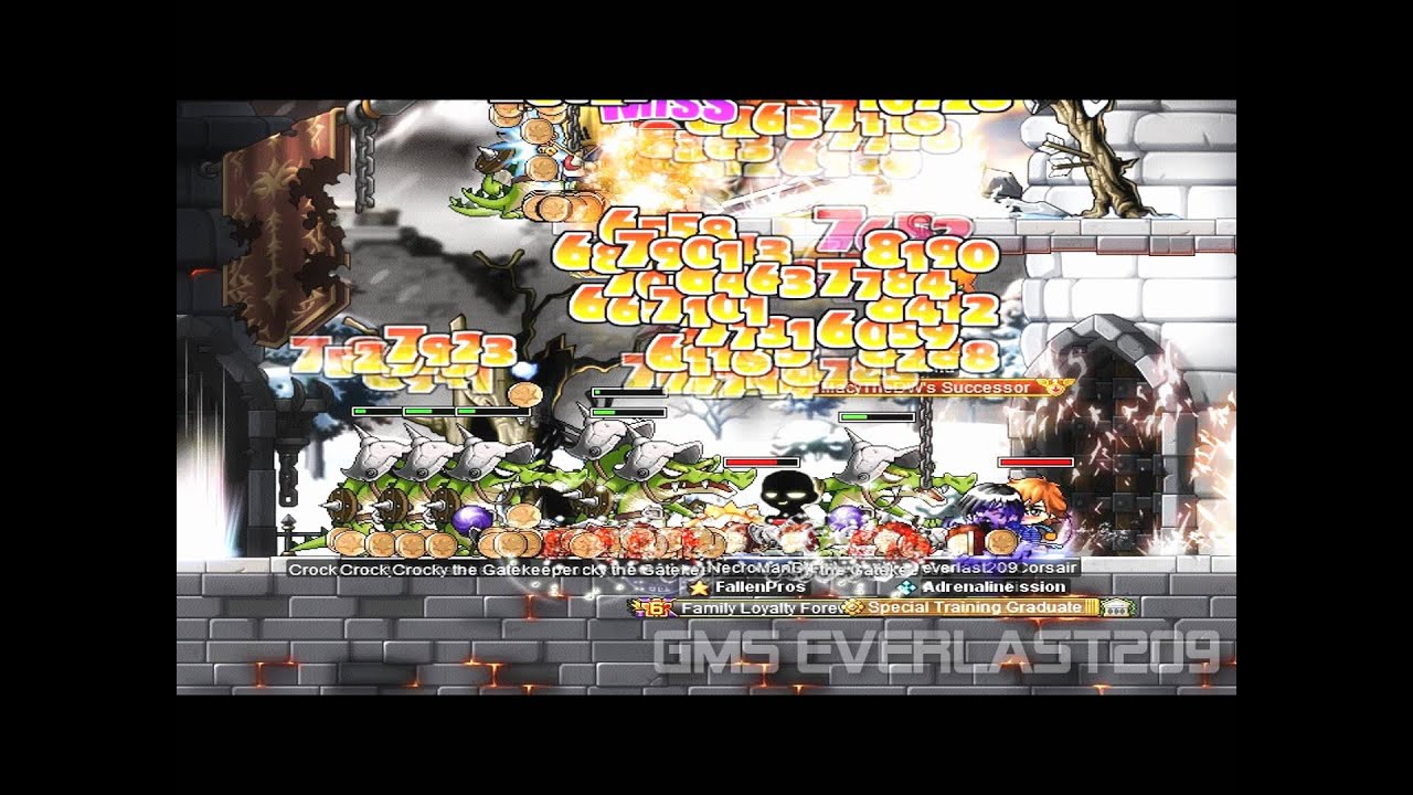 [GMS] HD720p Maplestory BattleMage Gameplay at LHC + Lv120 Post-Big Bang