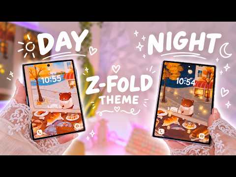 Automatic Day & Night Theme on Samsung | Full Tutorial 🍁🤎