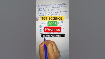 UP TGT Science Physics Practice Question - 4 | Quick Revision Series | #physics #uptgtscience