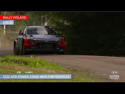 Rally Finland Day Three - Hyundai Motorsport 2016