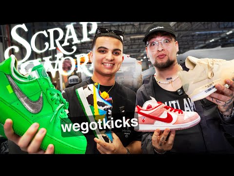 I SPENT €2,000 IN 40 MINUTES WITH WEGOTKICKS AT SCRAPWORLD!!