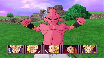 [TAS] Kid Buu VS Z Fighter (Enhanced Red Potara) | DBZ: Budokai Tenkaichi 3 HD
