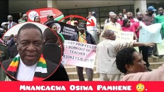 Low Turnout As Zimbabweans Reject ED Constitutional Amendments 😳