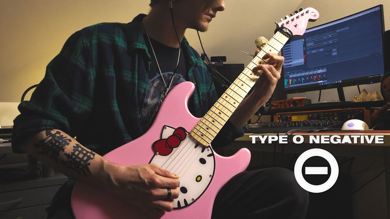 Type O Negative – I Don't Wanna Be Me [Guitar Cover]