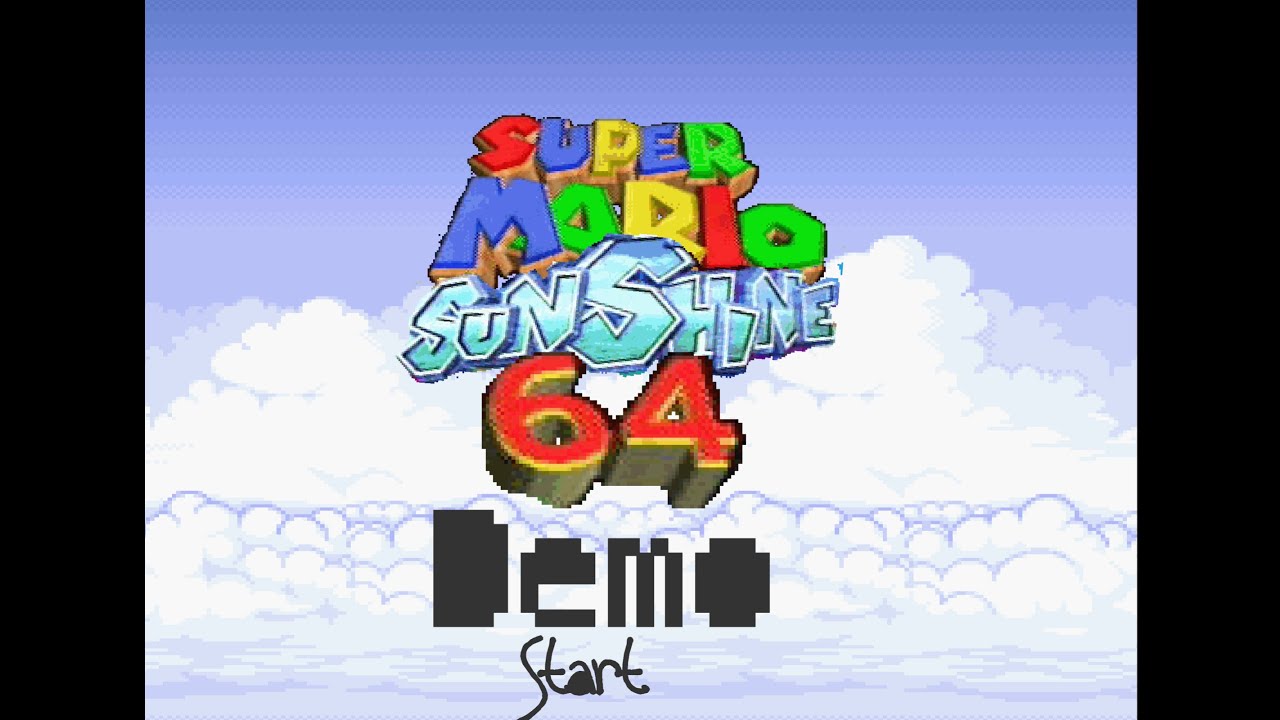Super Mario - Sunshine 64 - Demo (Gameplay Walkthrough 2025)