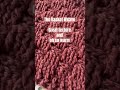 The basket weave video is ready. Great for chunky yarn projects #chunkyyarn #crochettutorial et