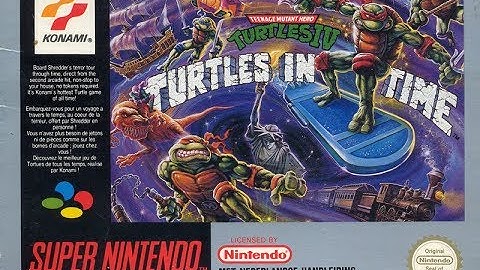 Teenage Mutant Ninja Turtles IV: Turtles in Time (Super Nintendo) - Playthrough