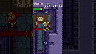 Just dudes being dudes in multiplayer Zelda #gaming #nintendo #zelda #lttp #legendofzelda #mod