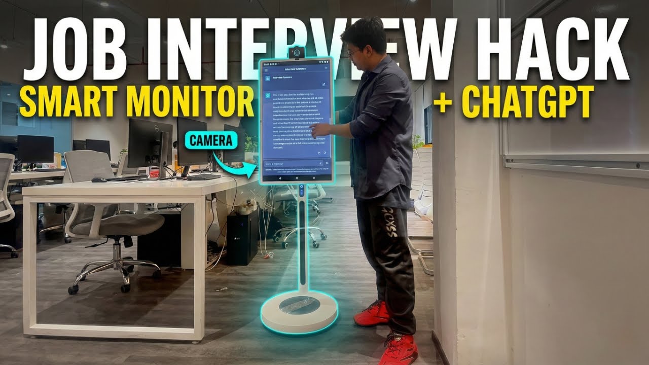 ChatGPT Interview Setup | Android Smart Monitor Notes While on Call