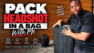 My Headshot Photography Setup: Every I Pack in One Bag