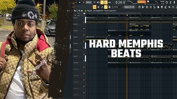 How to make HARD MEMPHIS Beats for Big 30 and Big Scarr!! Fl Studio
