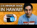 $18 Minimum Wage in Hawaii: Will Food Get More Expensive?