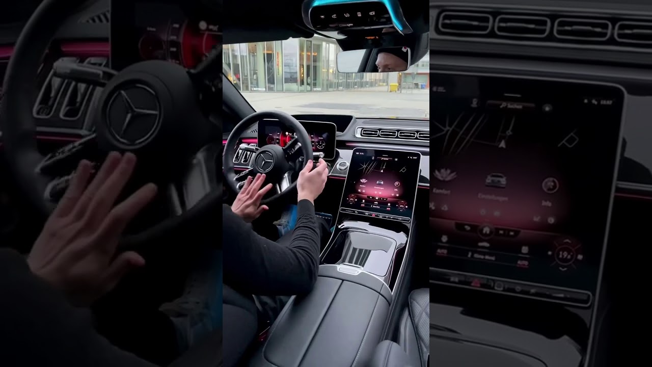 New Mercedes Benz S class W223 exterior interior