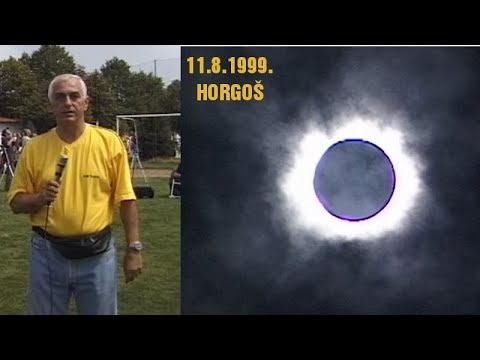 SOLAR ECLIPSE POMRAČENJE SUNCA HORGOŠ 11 8 1999 JUGOSLAVIJA VOJVODINA