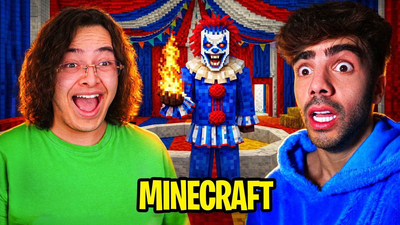 CONSTRUÍ EL CIRCO EN MINECRAFT!