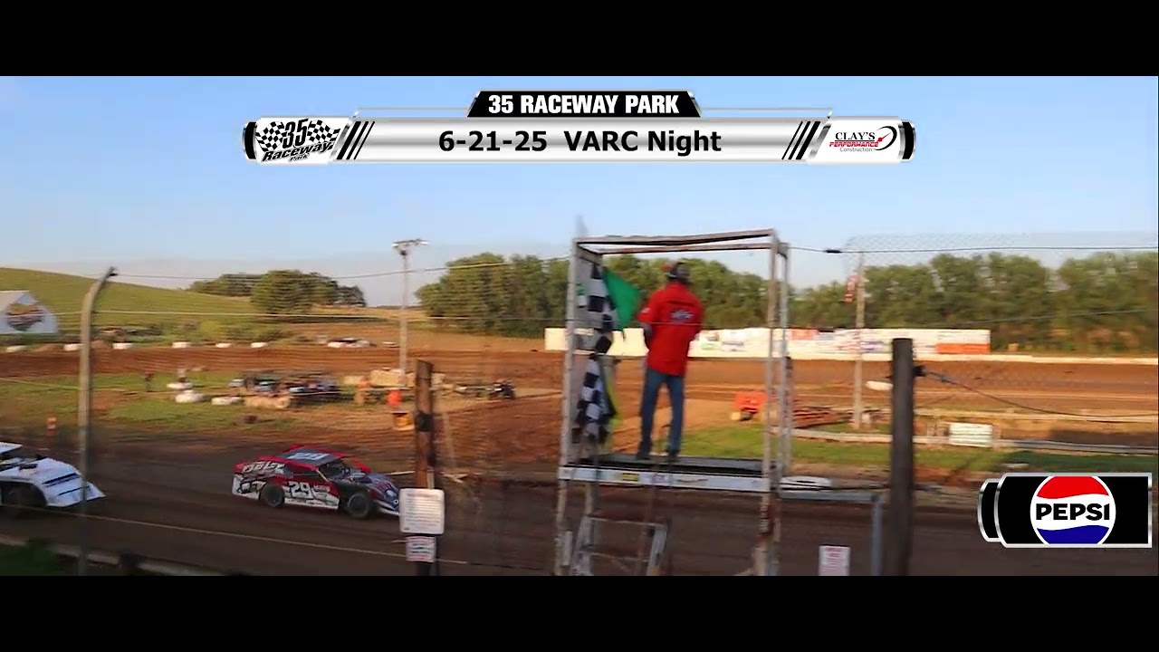 35 Raceway Park - VARC Night - 6-21-25 - YouTube