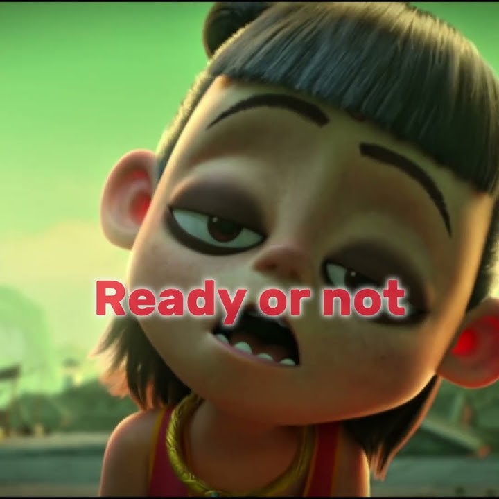 1-10, Ready or not 😈 l Ne Zha playing with civilians 😂 #kungfu #trending #nezha