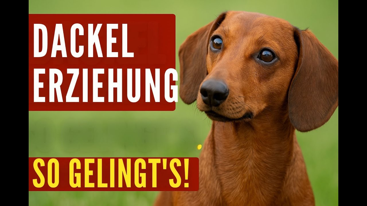 Dackel Erziehung - die besten 7 Tipps