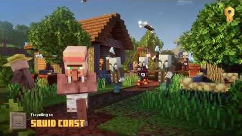 Minecraft Dungeons - 01 - Squid Coast - Local CoOp (No Commentary)